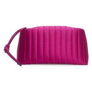 Dries Van Noten Quilted Satin Clutch, NWT